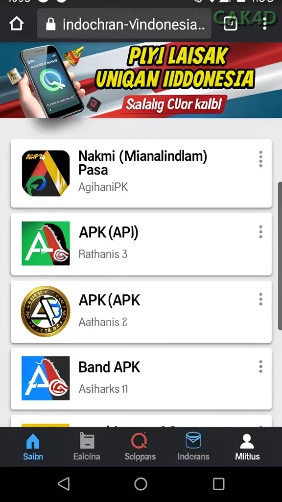 Screenshot togel123 nomor 3